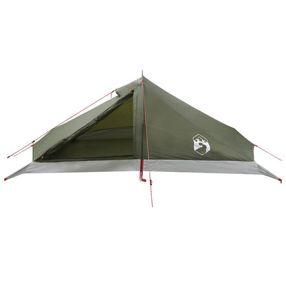 vidaXL Backpacking Tent 4-Person Olive Green 4