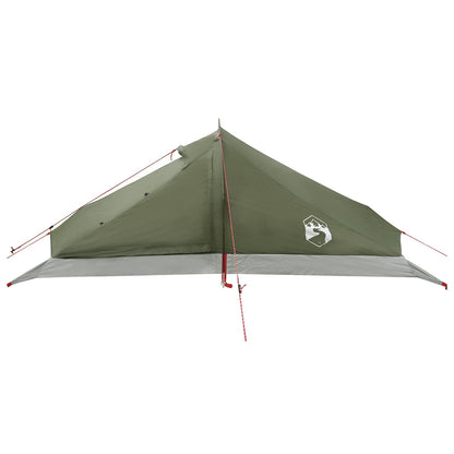 vidaXL Backpacking Tent 4-Person Olive Green 5
