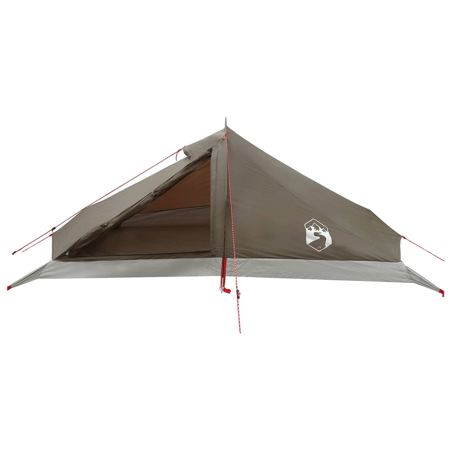 vidaXL Backpacking Tent 4-Person Brown and Grey 4