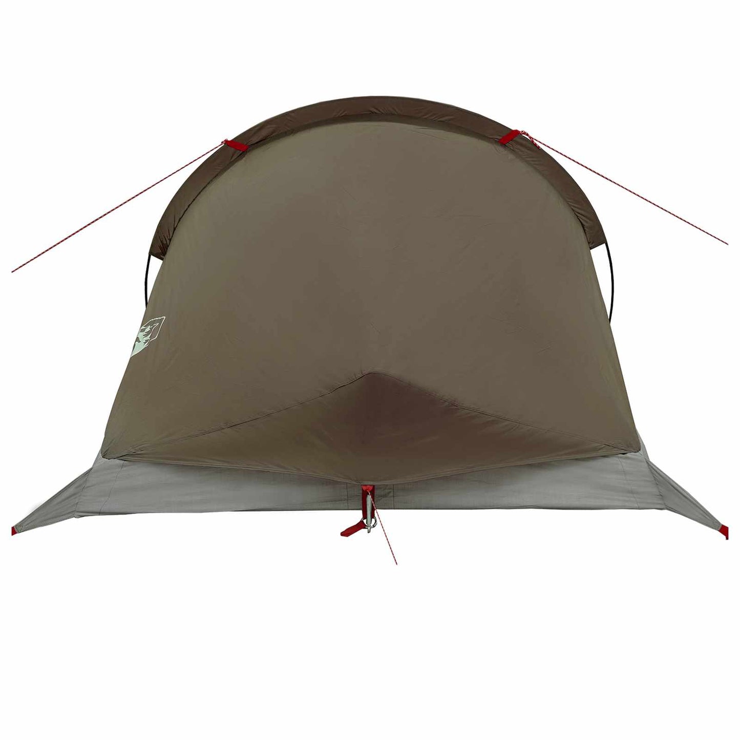 vidaXL Backpacking Tent 4-Person Brown and Grey 6