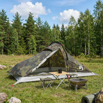 vidaXL Backpacking Tent 4-Person Camouflage 1