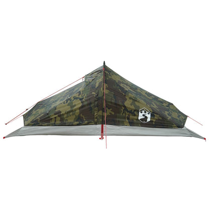 vidaXL Backpacking Tent 4-Person Camouflage 5