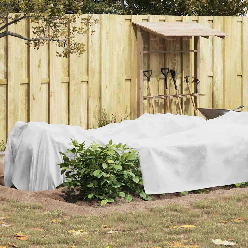 vidaXL Frost Protection Plant Fleece White 100 x 1.6 m 5