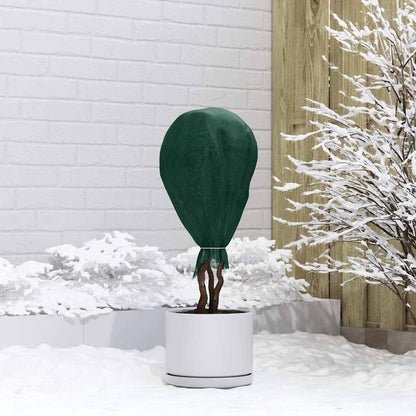 vidaXL Frost Protection Plant Fleece Green 100 x 1.6 m 4