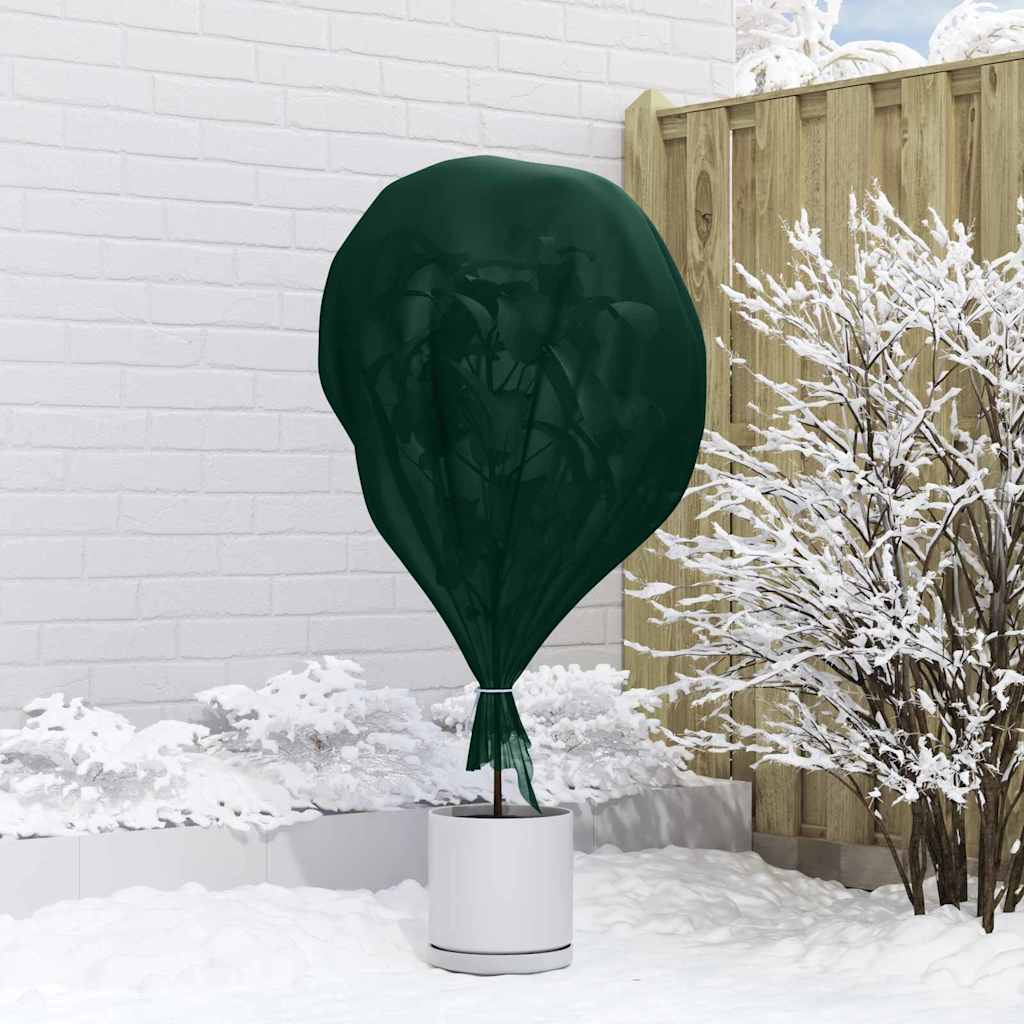 vidaXL Frost Protection Plant Fleece Green 50 x 3.2 m Non-woven Fabric 4
