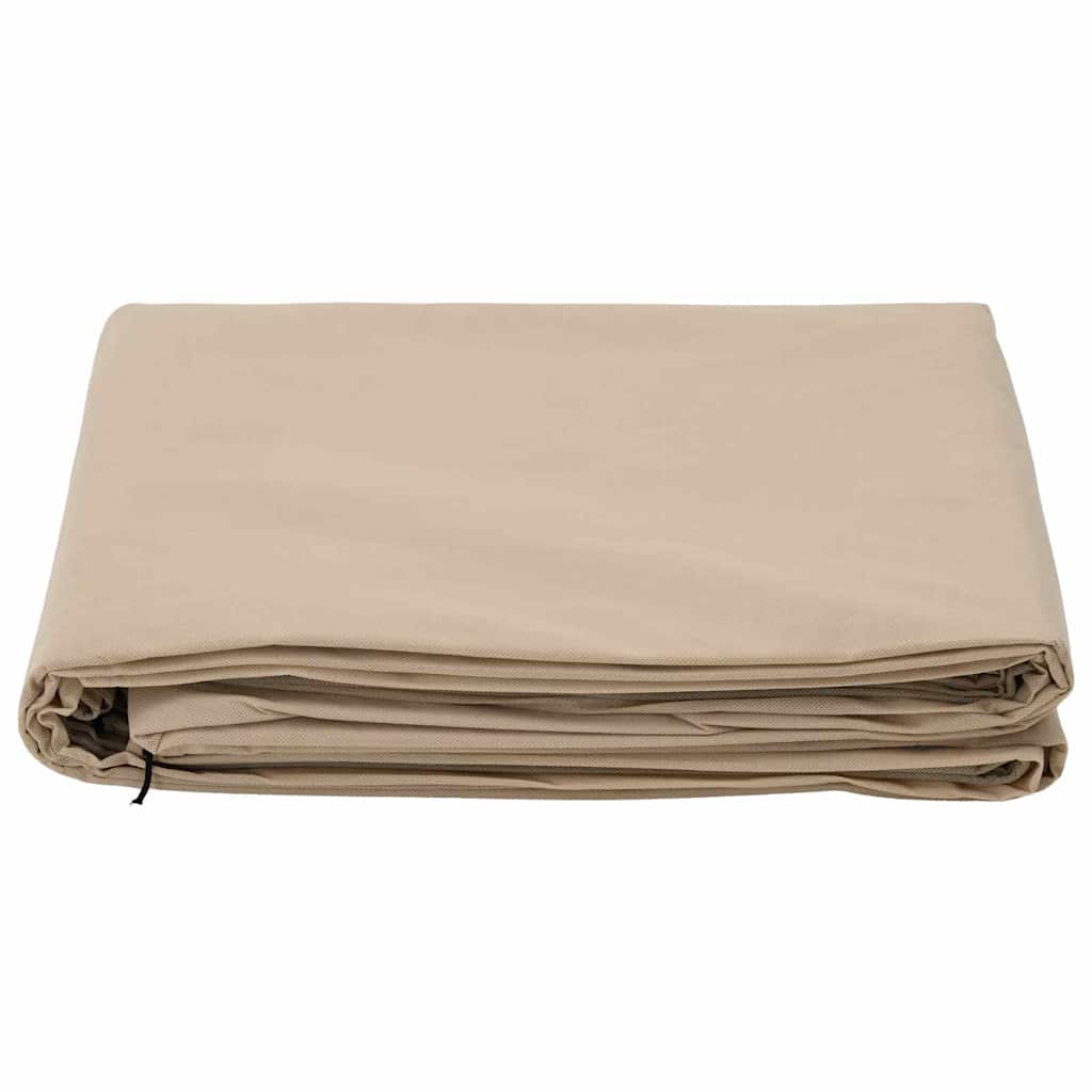 vidaXL Frost Protection Plant Fleece Covers 3 pcs Beige 3.5 x 3.93 m 6