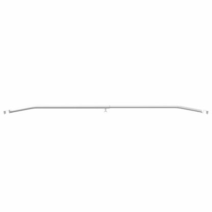 vidaXL Tarpaulin Bracket for Trailers 4 Silver 102-155 cm Aluminum 6
