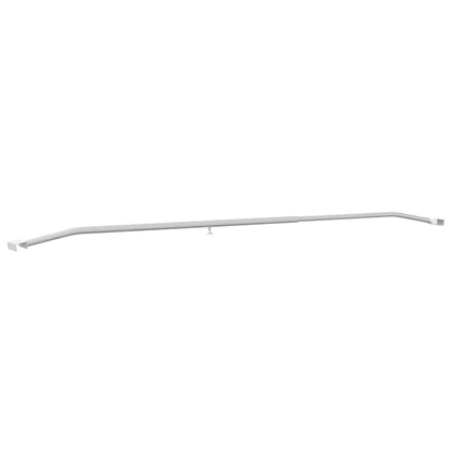 vidaXL Tarpaulin Bracket for Trailers 3 Silver 136-218 cm Aluminum 5