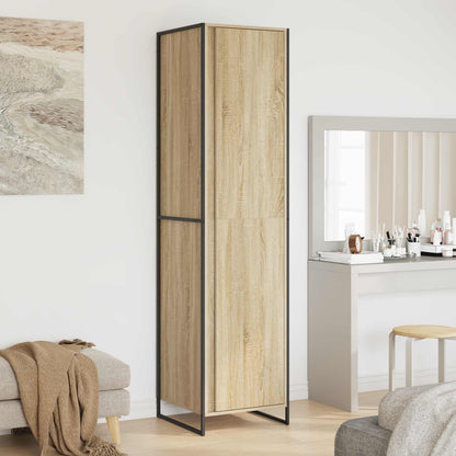 vidaXL Warderobe Sonoma 50 x 50 x 200 cm Engineered Wood 1