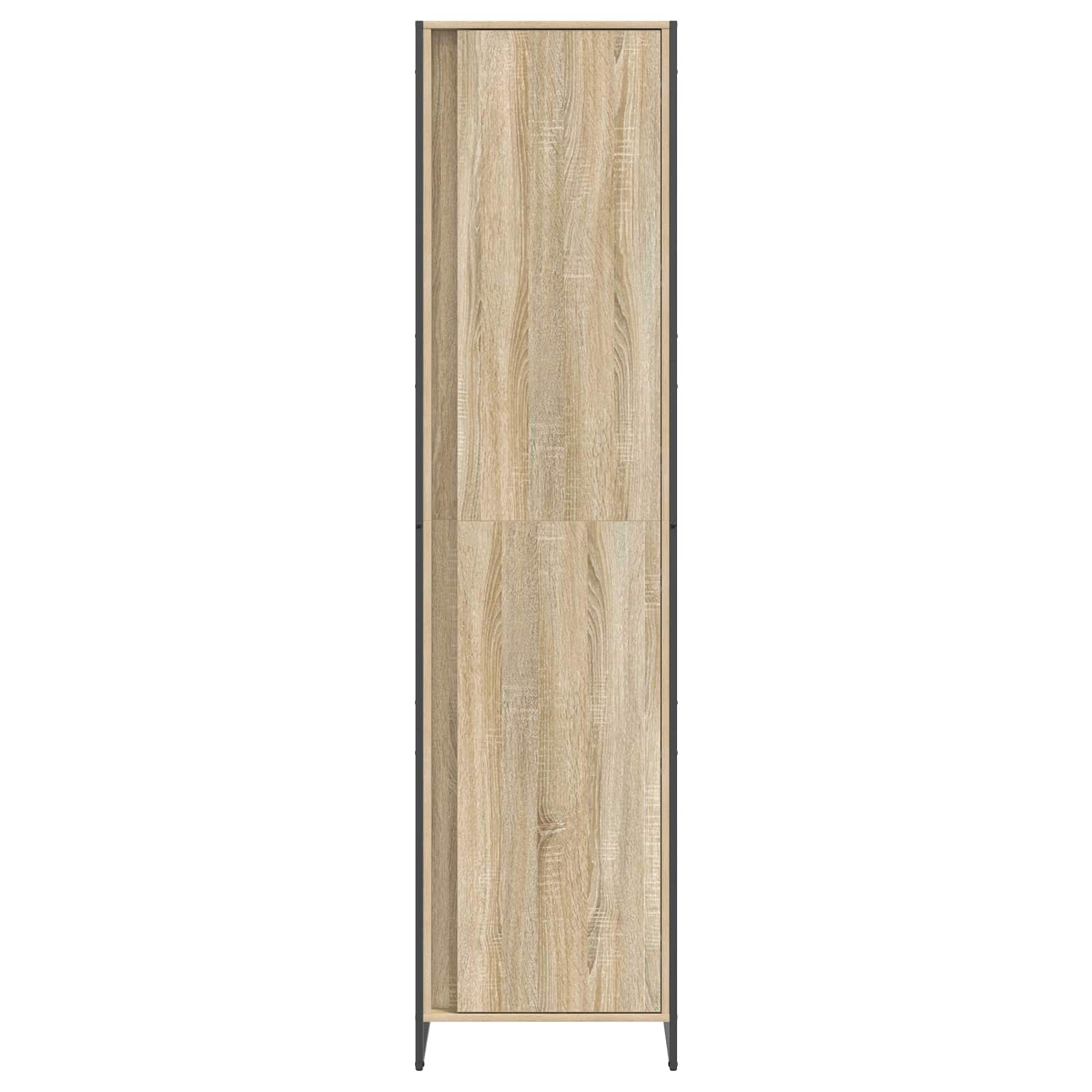 vidaXL Warderobe Sonoma 50 x 50 x 200 cm Engineered Wood 5