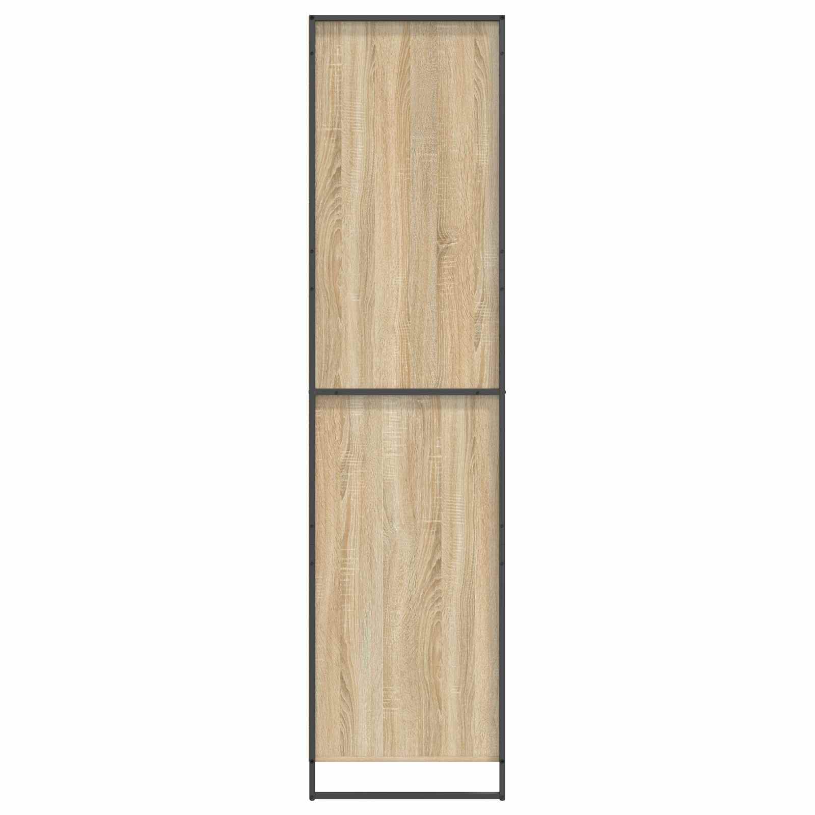 vidaXL Warderobe Sonoma 50 x 50 x 200 cm Engineered Wood 6