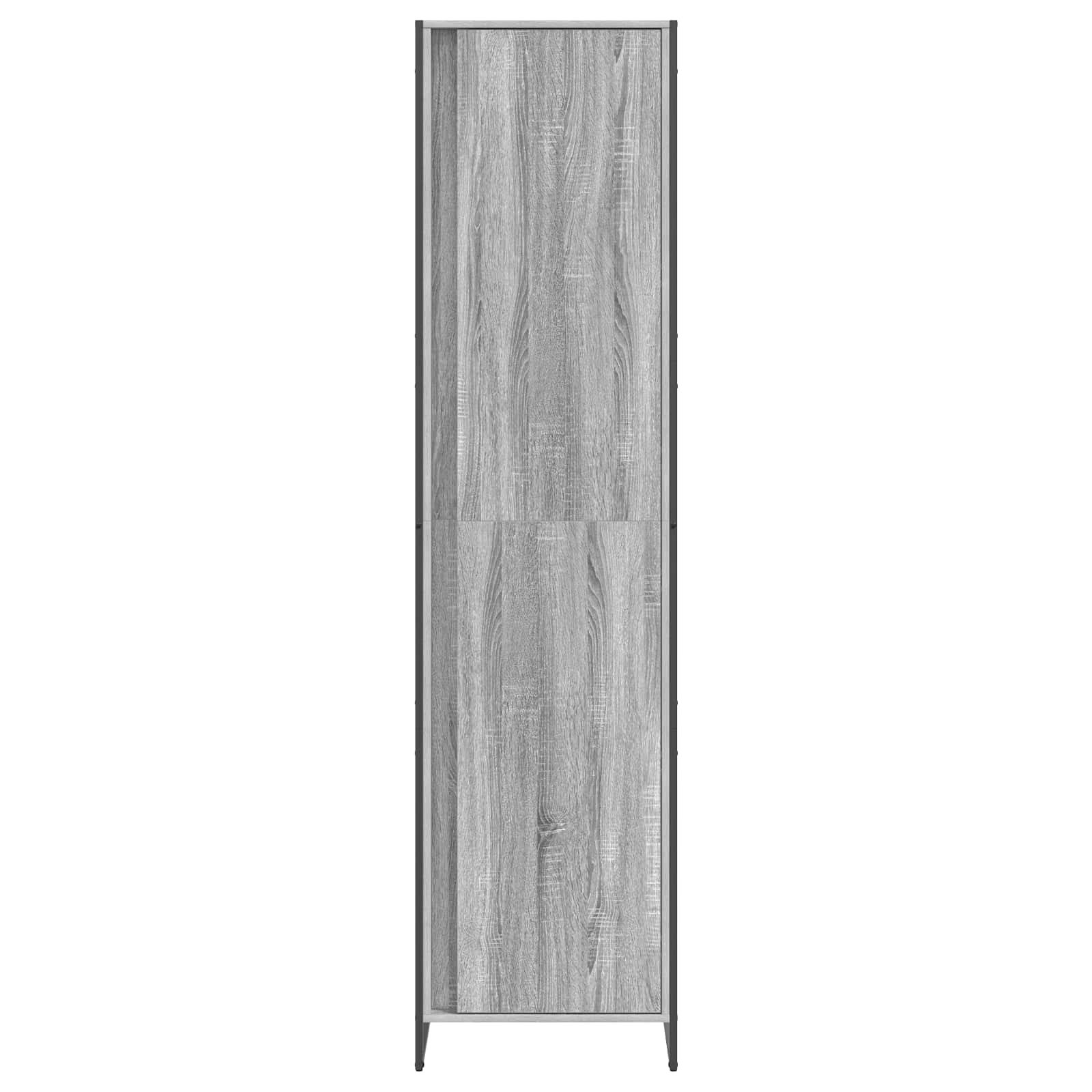 vidaXL Warderobe Grey Sonoma 50 x 50 x 200 cm Engineered Wood 5
