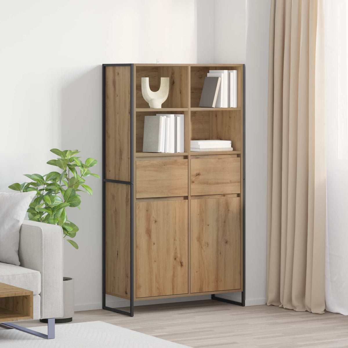 vidaXL Sideboard Engineered Wood