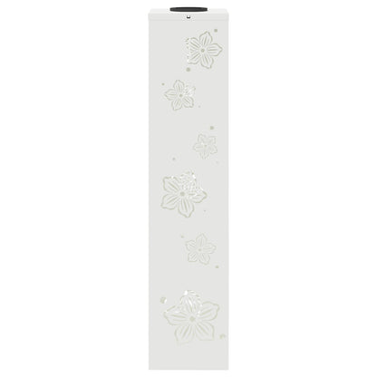 vidaXL Solar LED Pathway Light 2 pcs Warm White 18 x 18 x 80 cm 6
