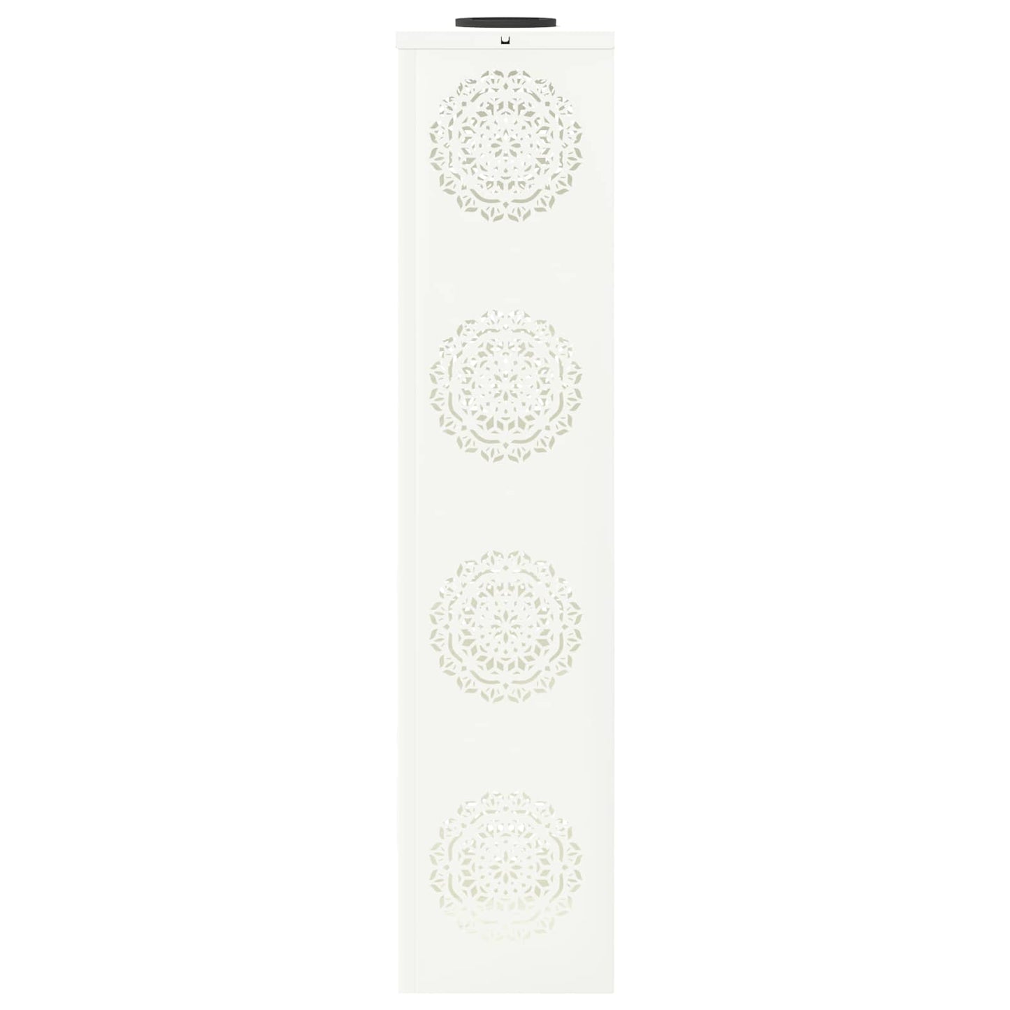 vidaXL Solar LED Pathway Light 2 pcs Warm White 18 x 18 x 80 cm 6