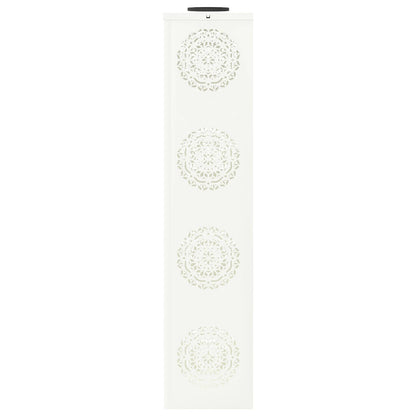 vidaXL Solar LED Pathway Light 2 pcs Warm White 18 x 18 x 80 cm 6