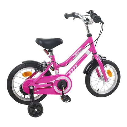 Kids Bike for 2-4 Years Old Pink black 12 inches
