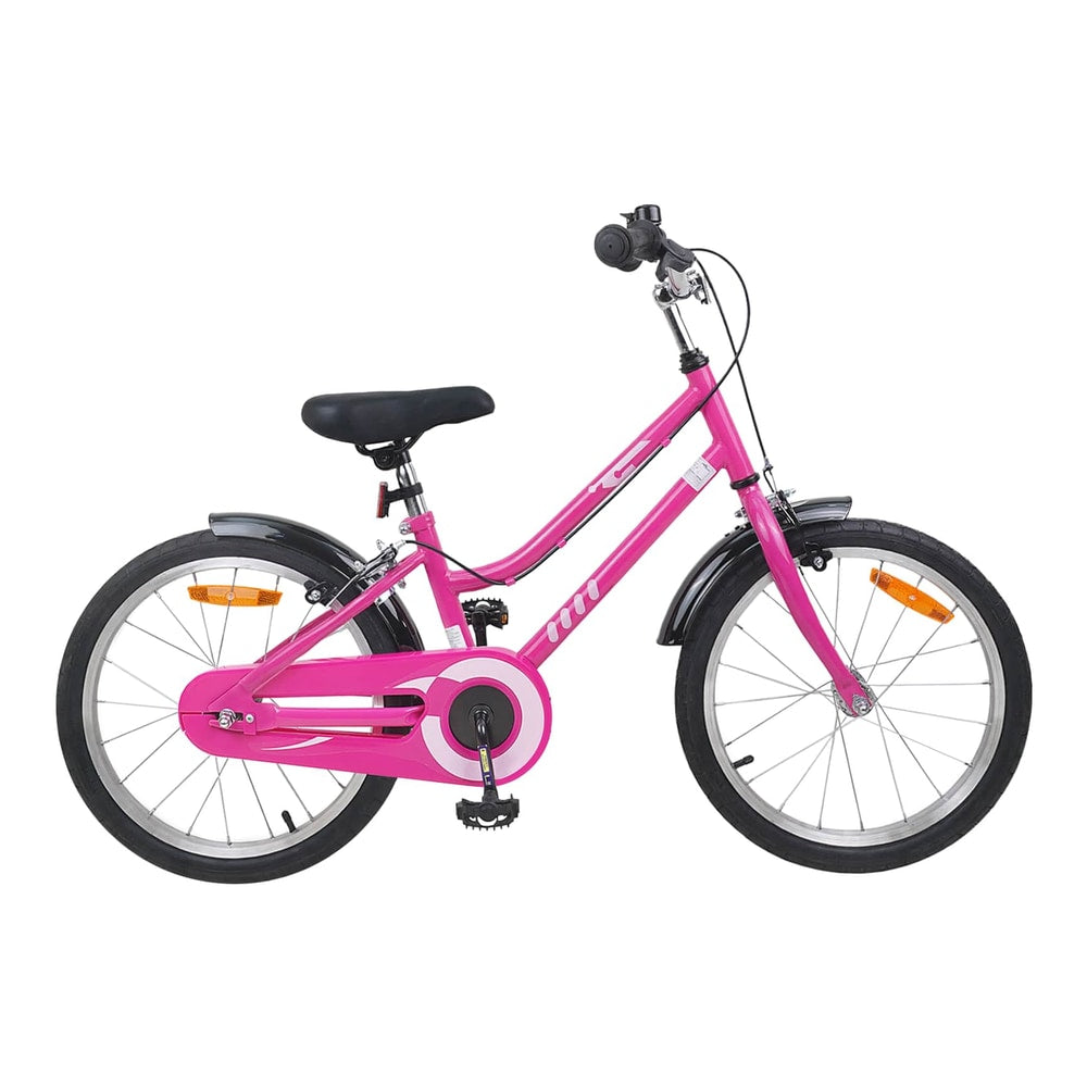 Kids Bike for 2-4 Years Old Pink black 18 inches