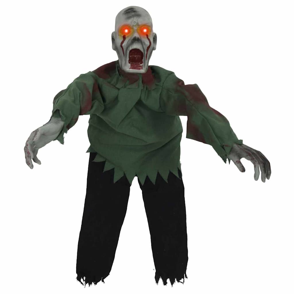vidaXL Halloween Decoration Zombie SPOOKA Green 110 x 50 x 21 cm 4
