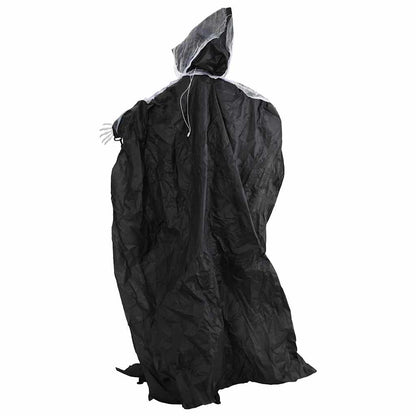 vidaXL Halloween Hanging Grim Reaper SPOOKA Black 112 x 164 cm 5