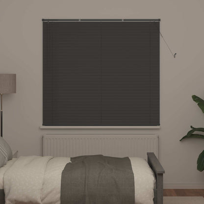vidaXL Venetian Blind Silver Grey 150 x 150 cm 25 mm PVC 3