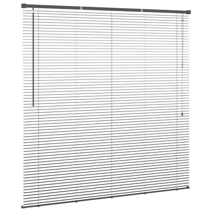 vidaXL Venetian Blind Silver Grey 150 x 150 cm 25 mm PVC 5
