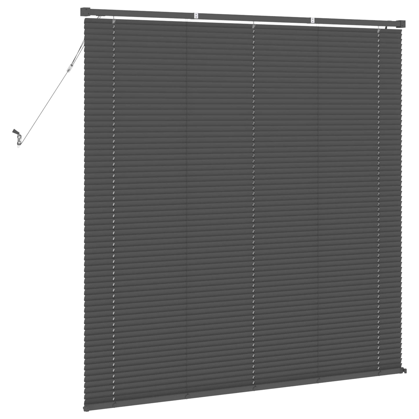 vidaXL Venetian Blind Silver Grey 150 x 150 cm 25 mm PVC 6