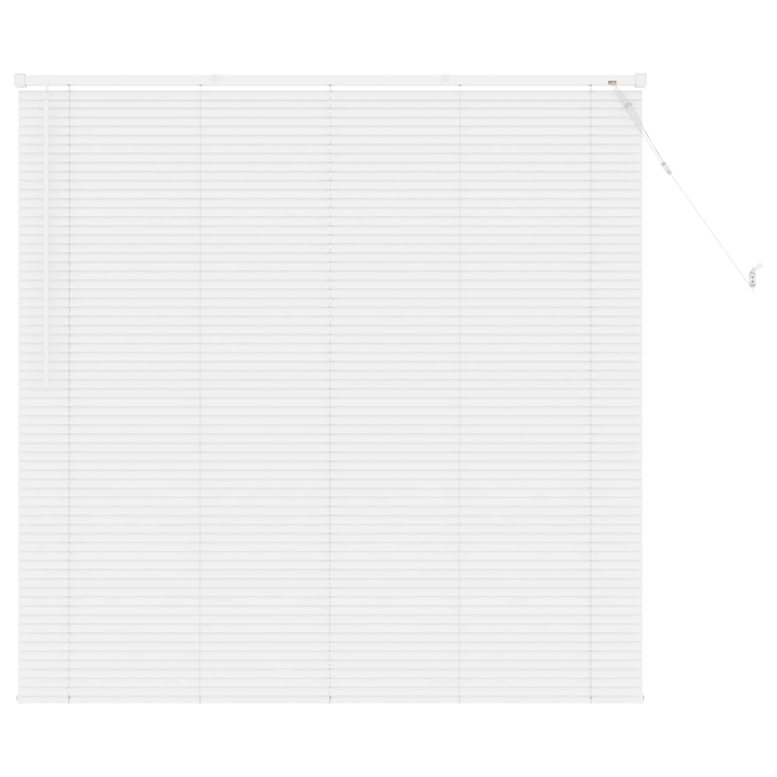 vidaXL Venetian Blind White 150 x 160 cm 25 mm PVC 2