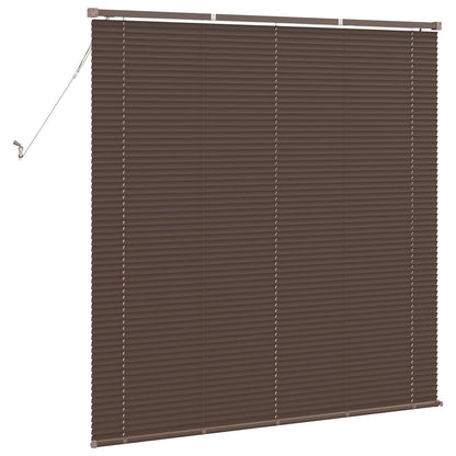 vidaXL Venetian Blind Dark Brown 160 x 150 cm 25 mm PVC 6