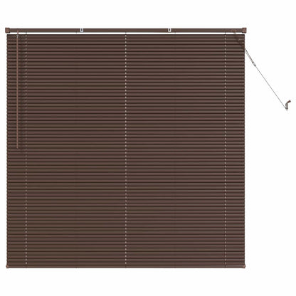 vidaXL Venetian Blind Dark Brown 160 x 150 cm 25 mm PVC 2