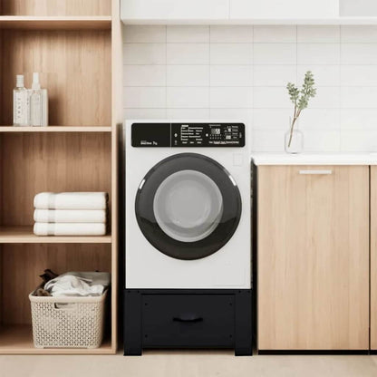 vidaXL Washing Machine Pedestal 64 x 55 x 32.5 cm Steel