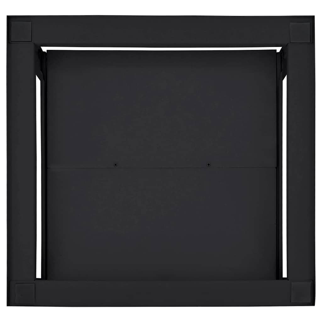 vidaXL Washing Machine Pedestal Black 60 x 56 x 52 cm Steel 6
