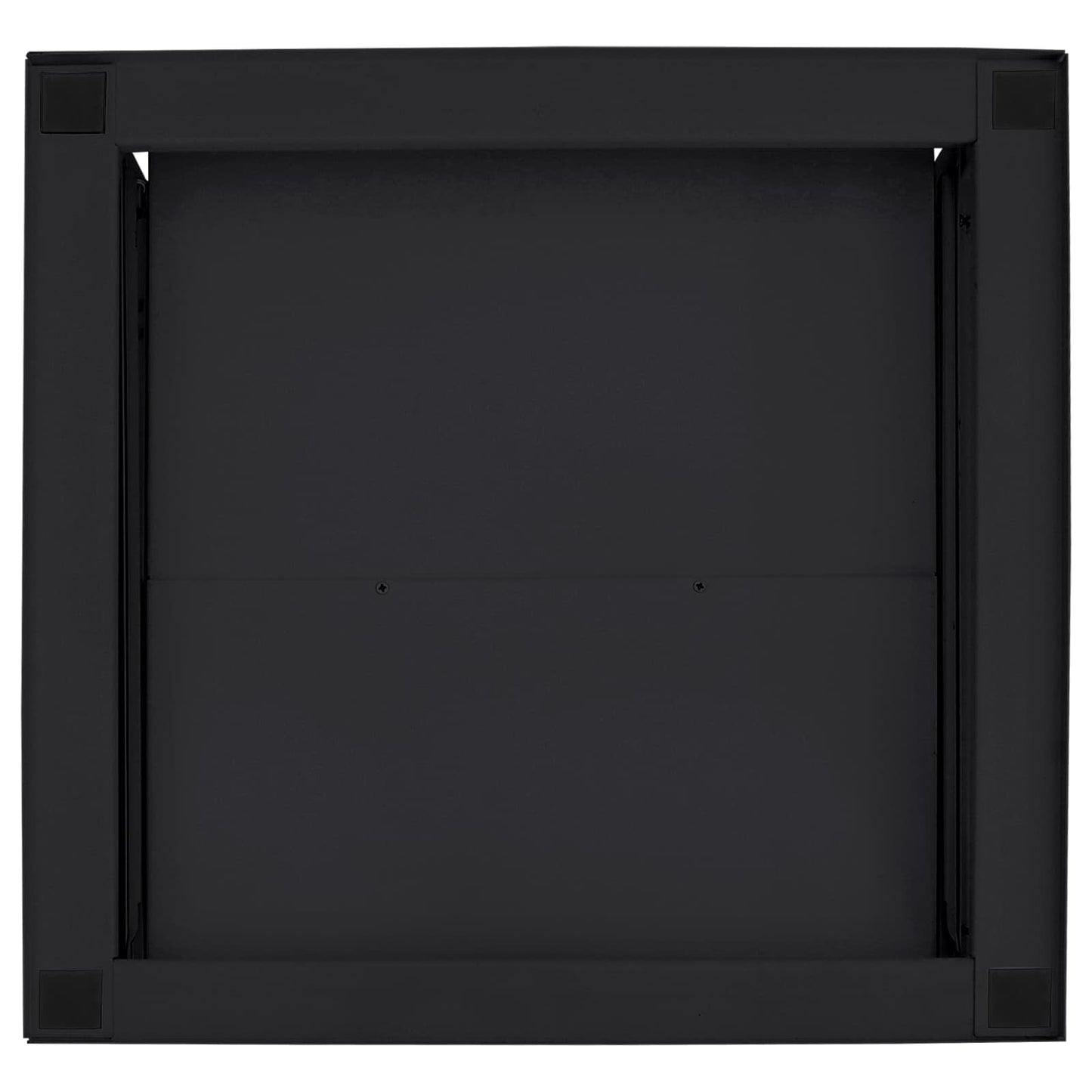 vidaXL Washing Machine Pedestal Black 62 x 60.5 x 32.5 cm Steel 6