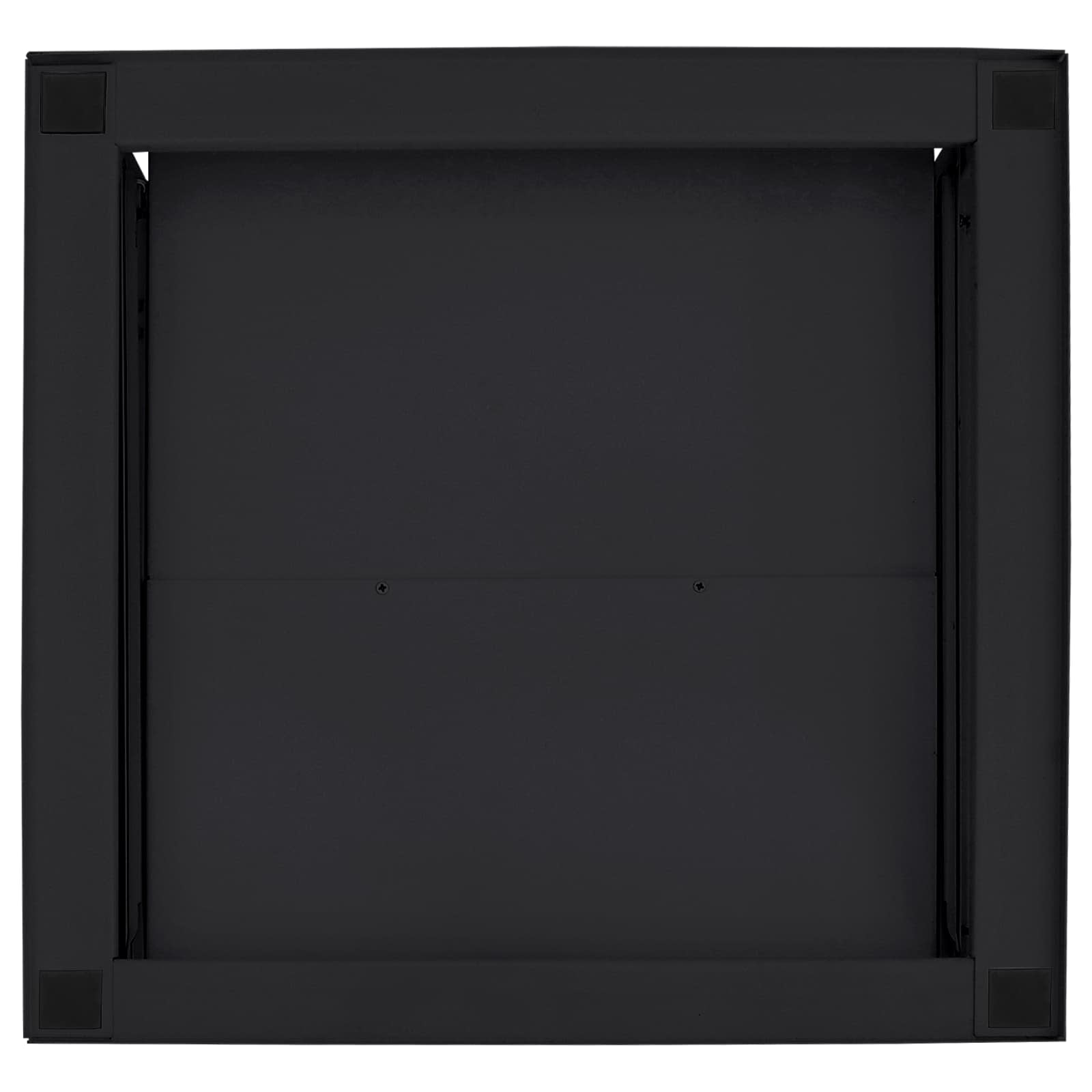 vidaXL Washing Machine Pedestal Black 62 x 60.5 x 32.5 cm Steel 6