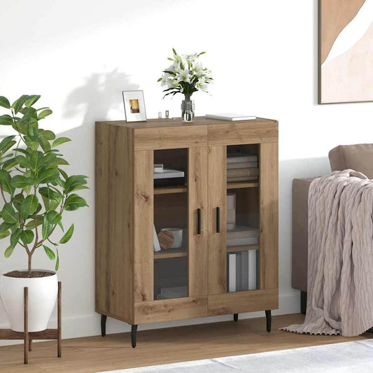 Sideboard 69,5x34x90 cm Engineered Wood Artisan oak