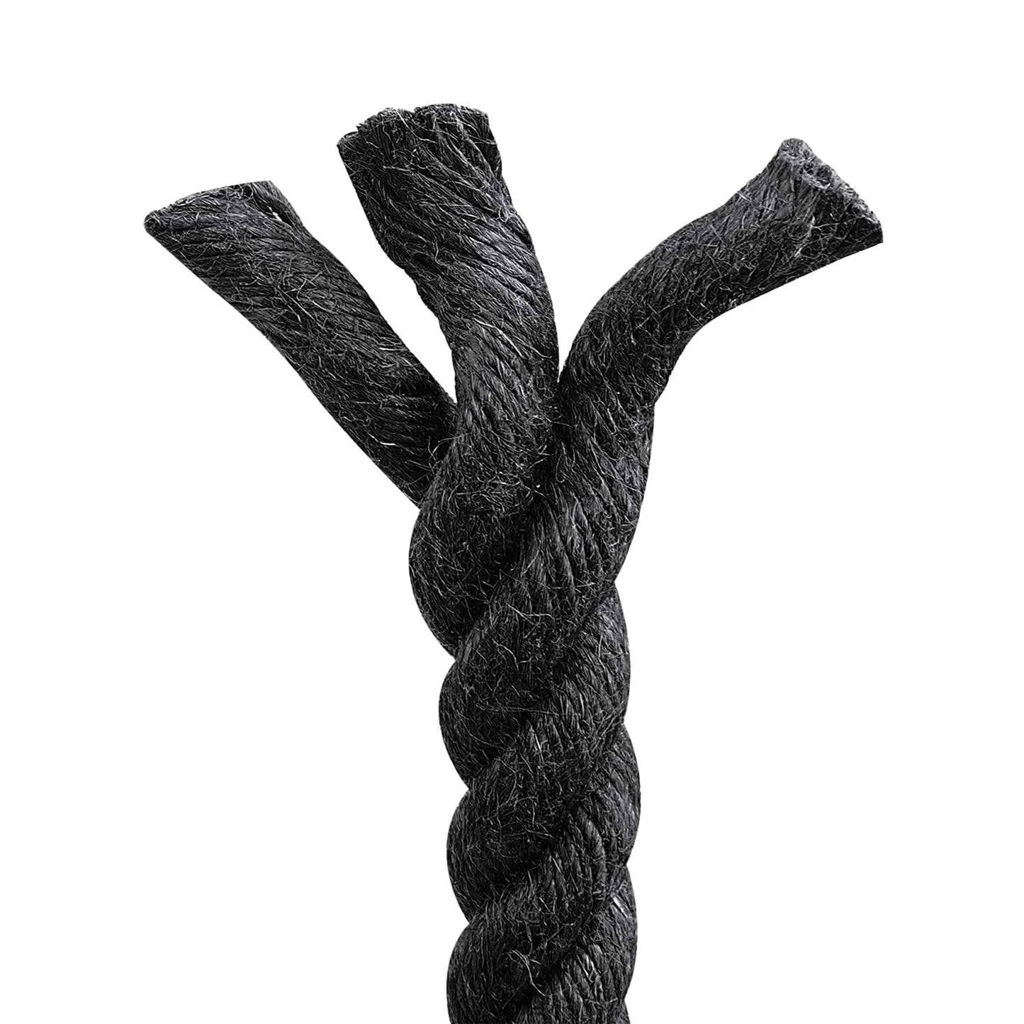 vidaXL Jute Rope 24 mm Black 100% Tossa jute 5