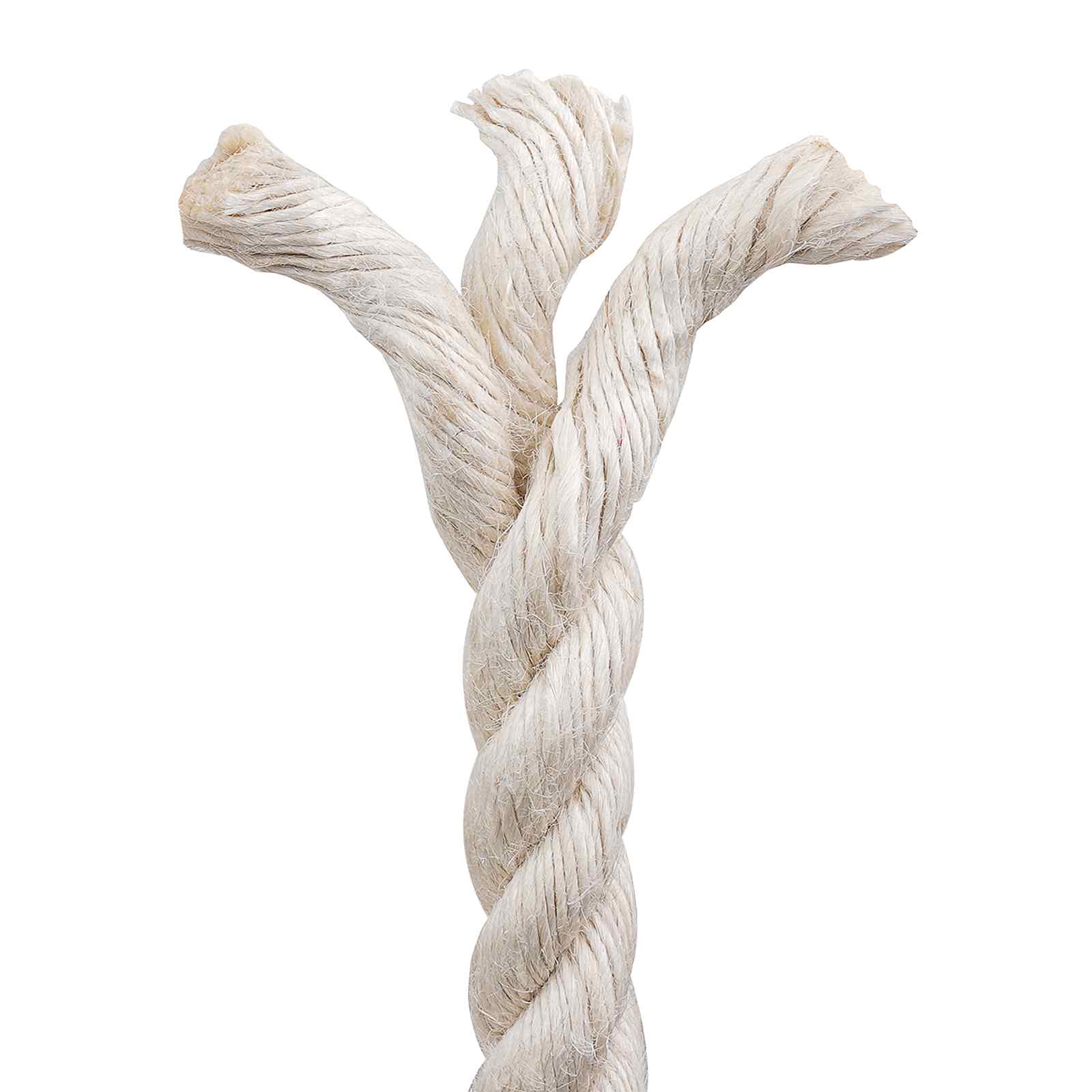 vidaXL Jute Rope 12 mm White 100% Tossa jute 5