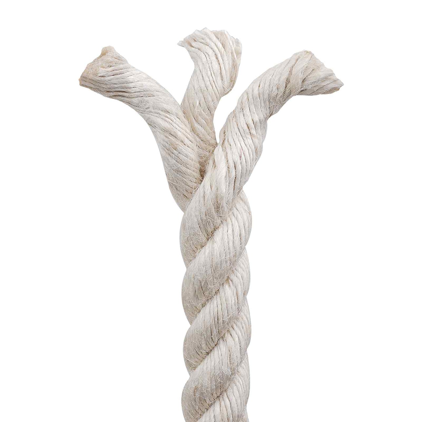 vidaXL Jute Rope 16 mm White 100% Tossa jute 4