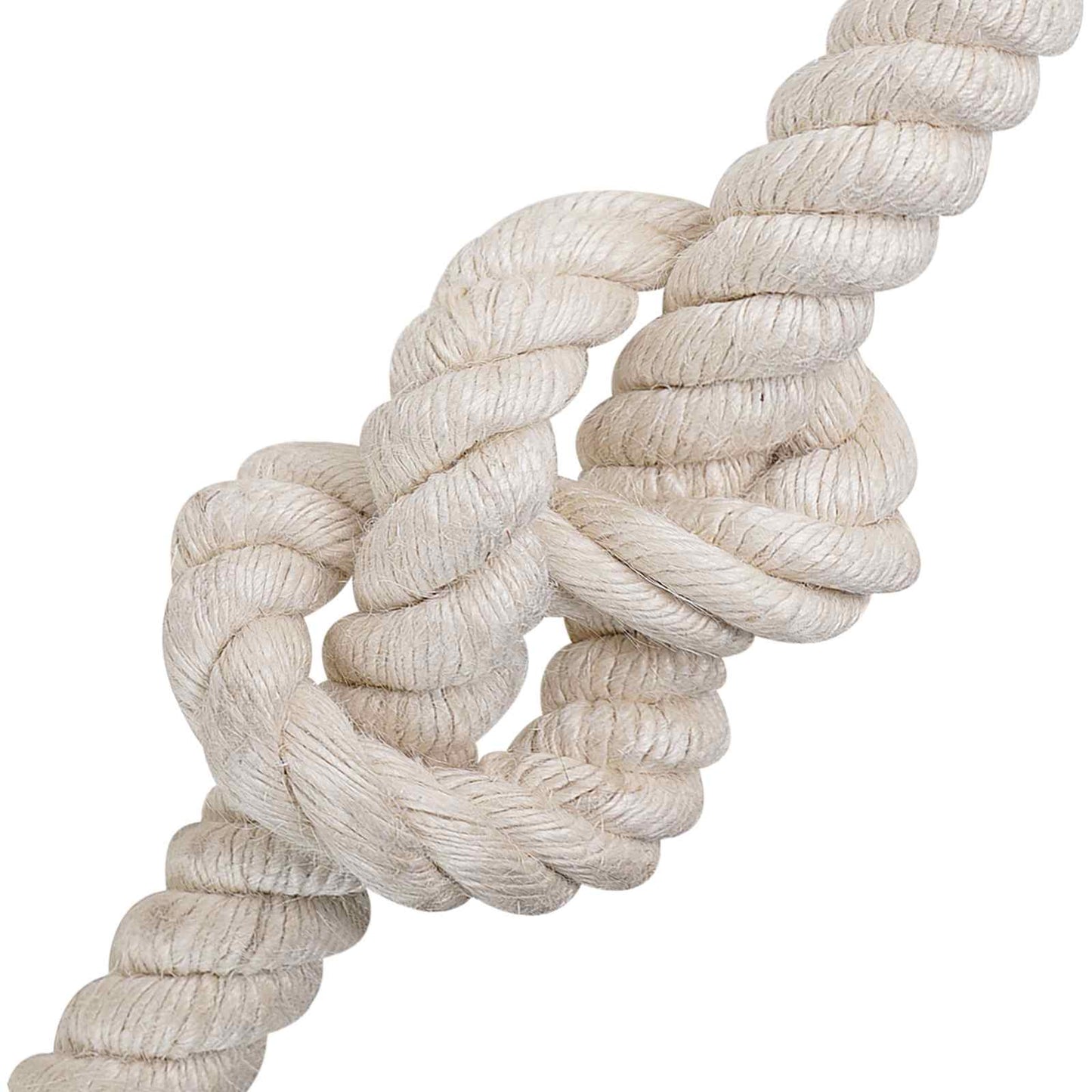 vidaXL Jute Rope 24 mm White 100% Tossa jute 3
