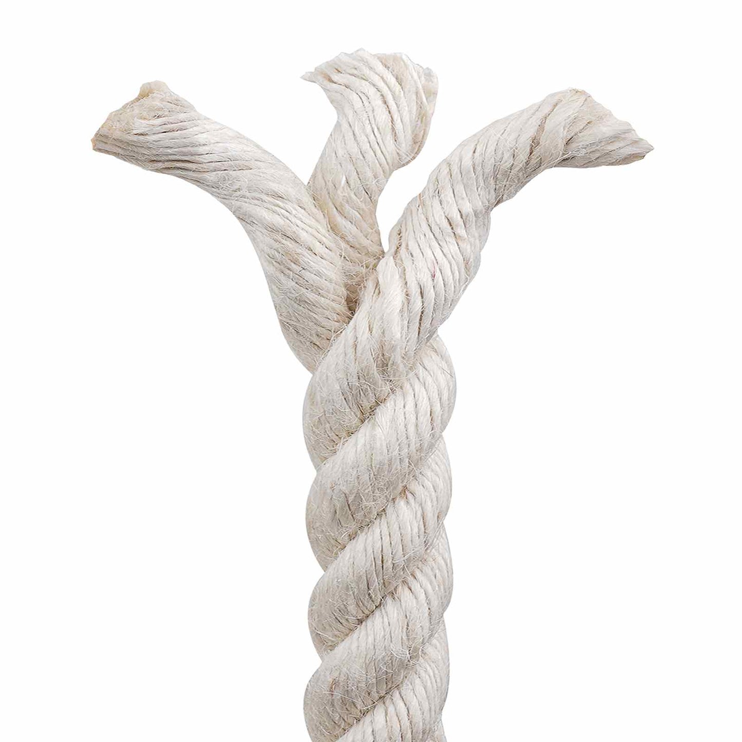vidaXL Jute Rope 24 mm White 100% Tossa jute 4