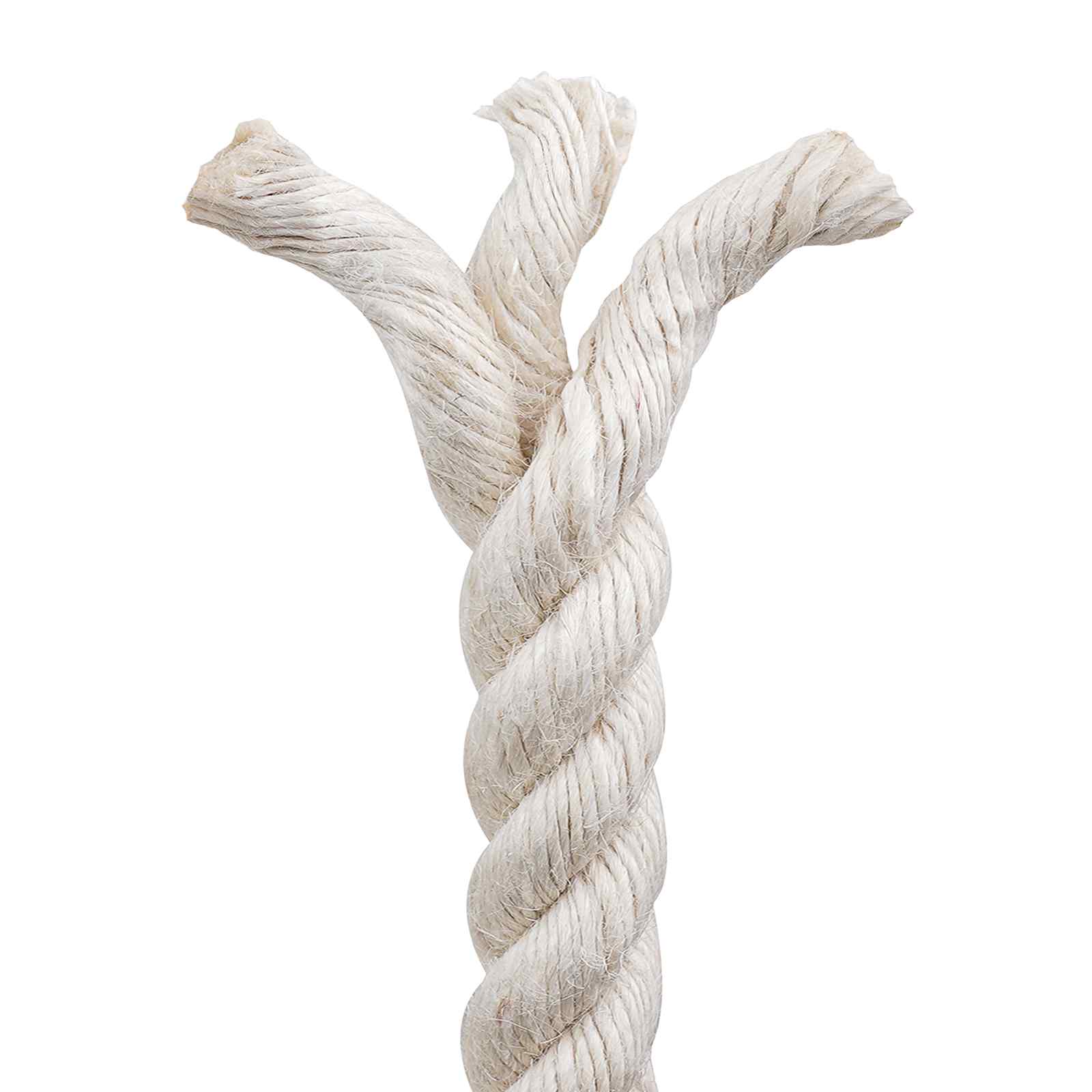 vidaXL Jute Rope 36 mm White 100% Tossa jute 4