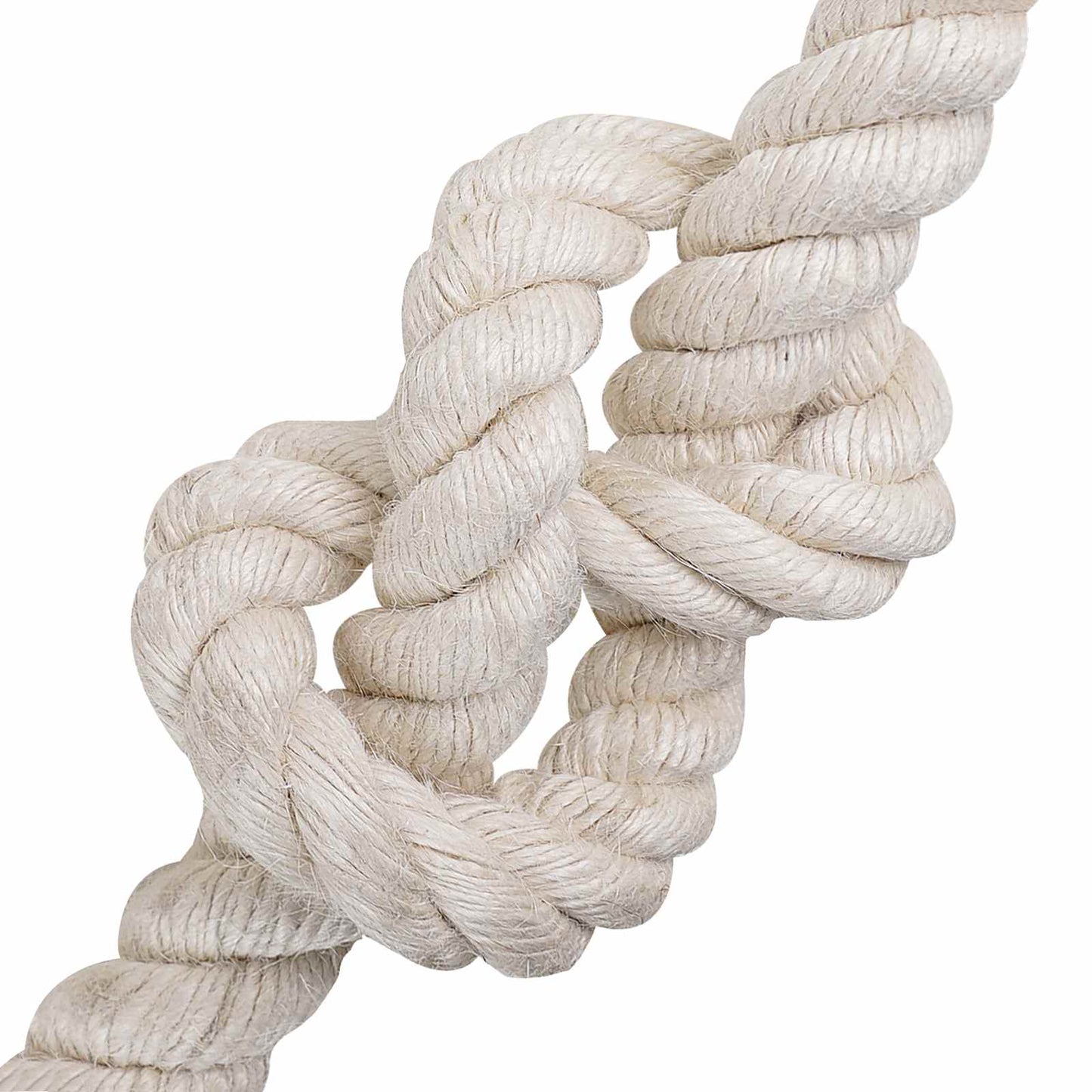 vidaXL Jute Rope 40 mm White 100% Tossa jute 3