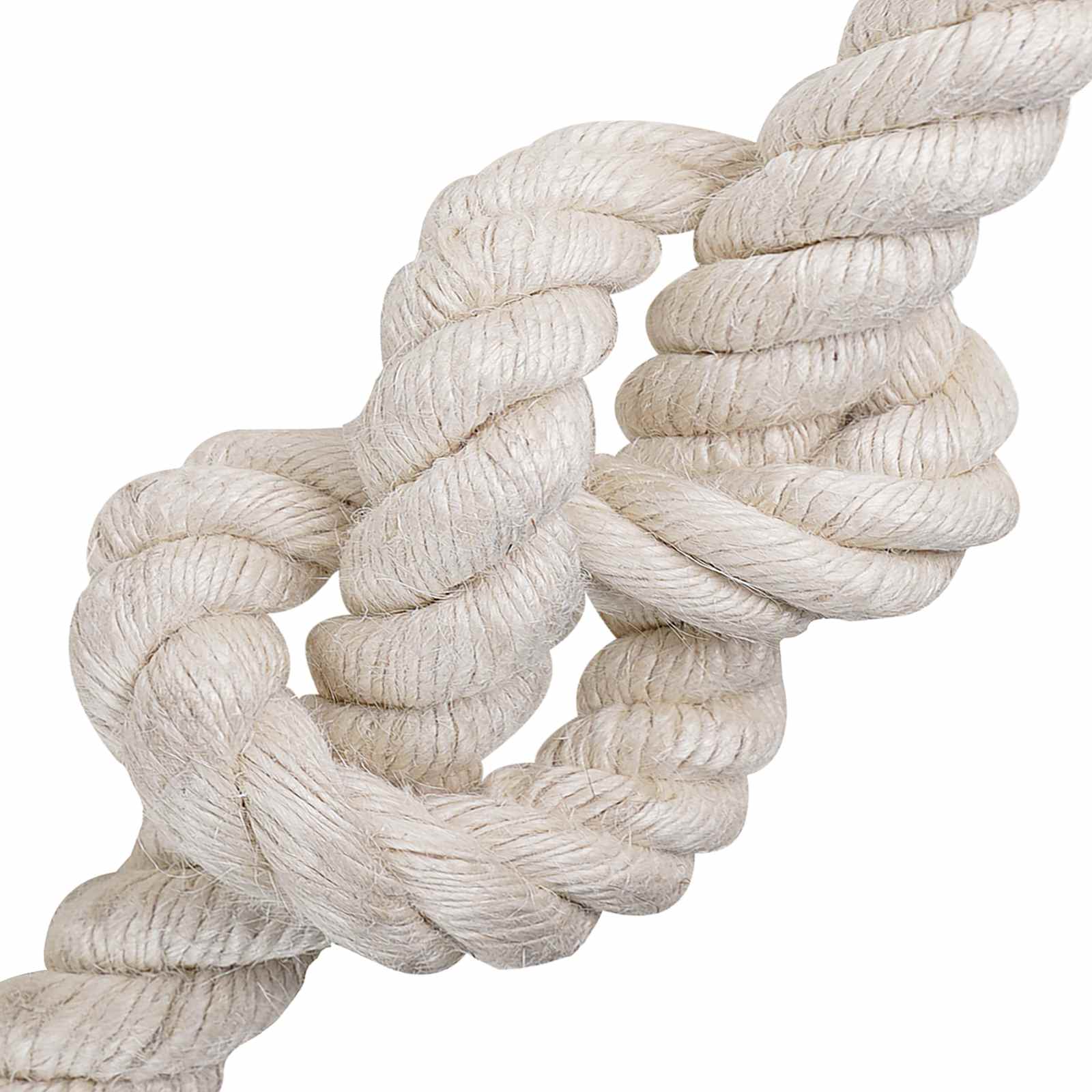 vidaXL Jute Rope 60 mm White 100% Tossa jute 3