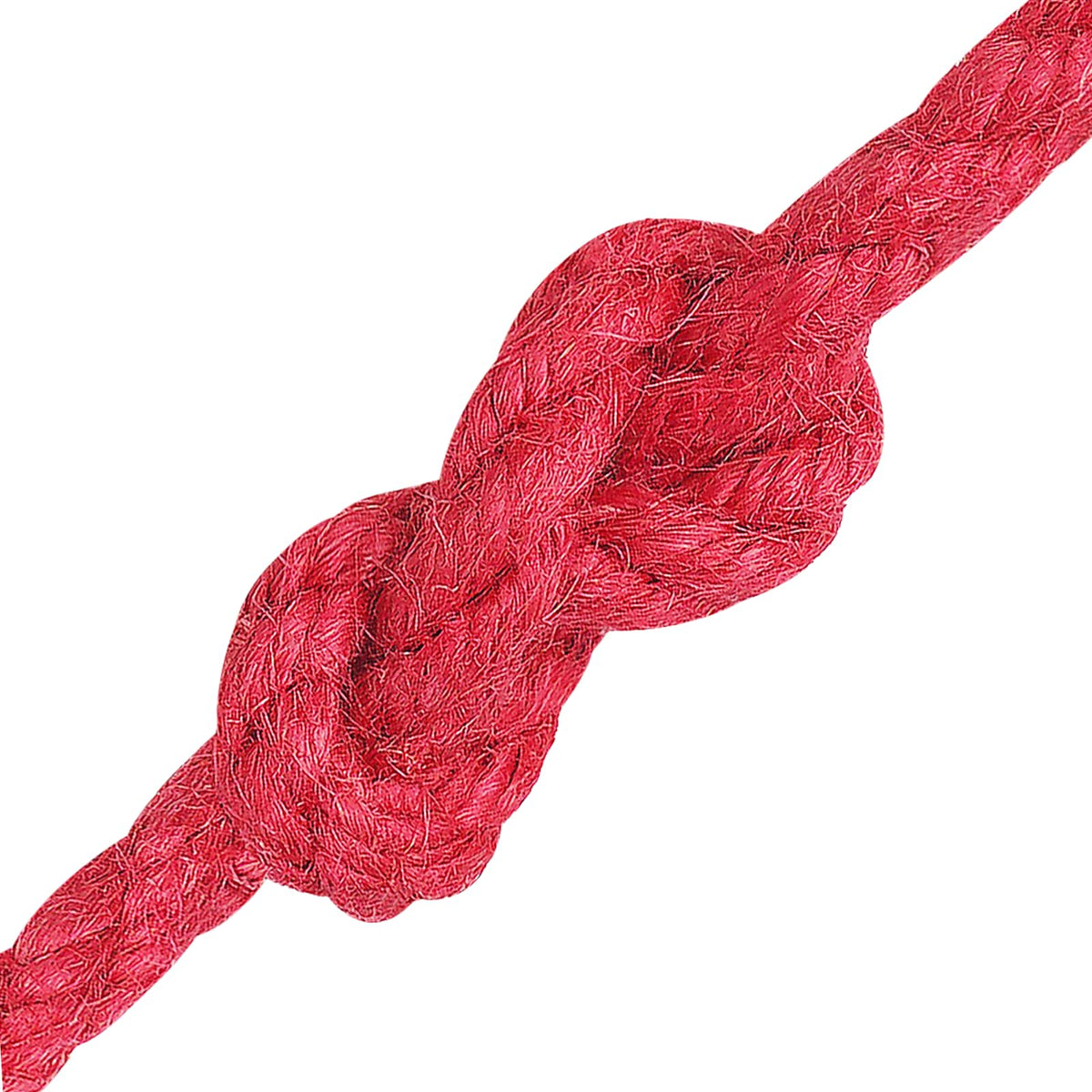 Jute Rope 100% Tossa jute Red Length 250 m 8 mm