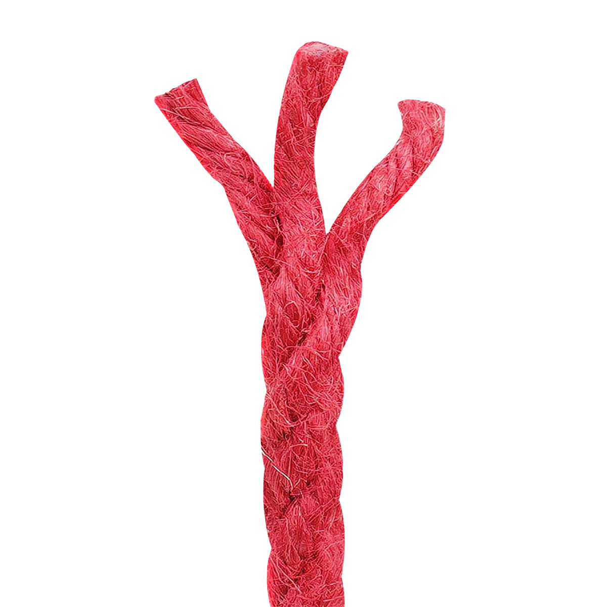 Jute Rope 100% Tossa jute Red Length 250 m 8 mm