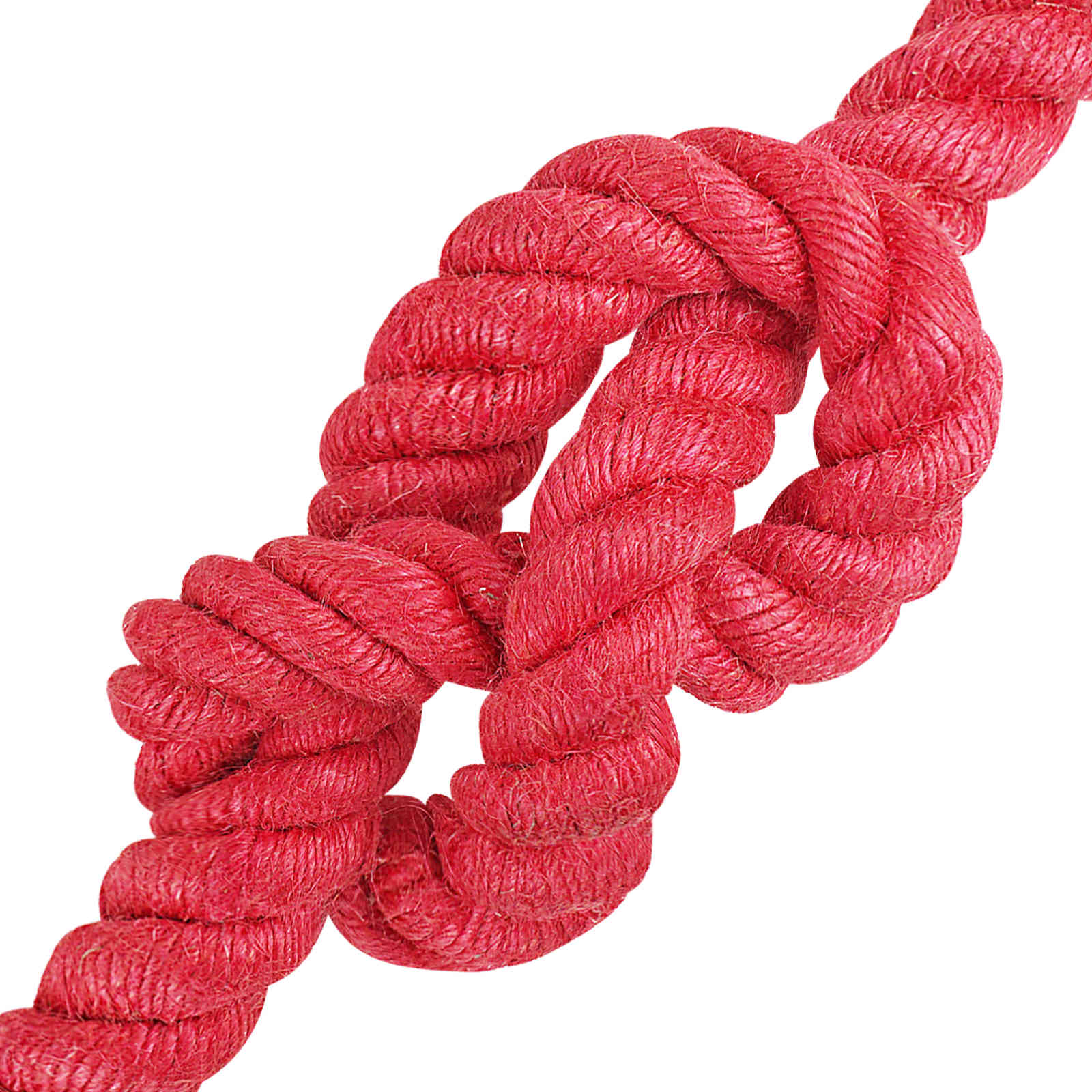 vidaXL Jute Rope 24 mm Red 100% Tossa jute 4