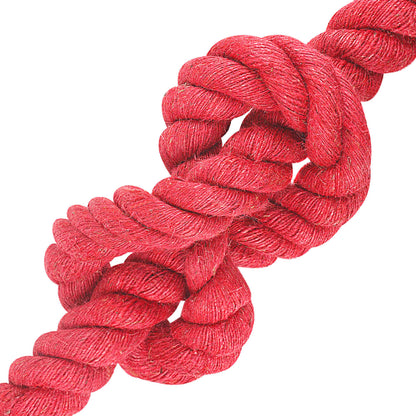 vidaXL Jute Rope 36 mm Red 100% Tossa jute 4