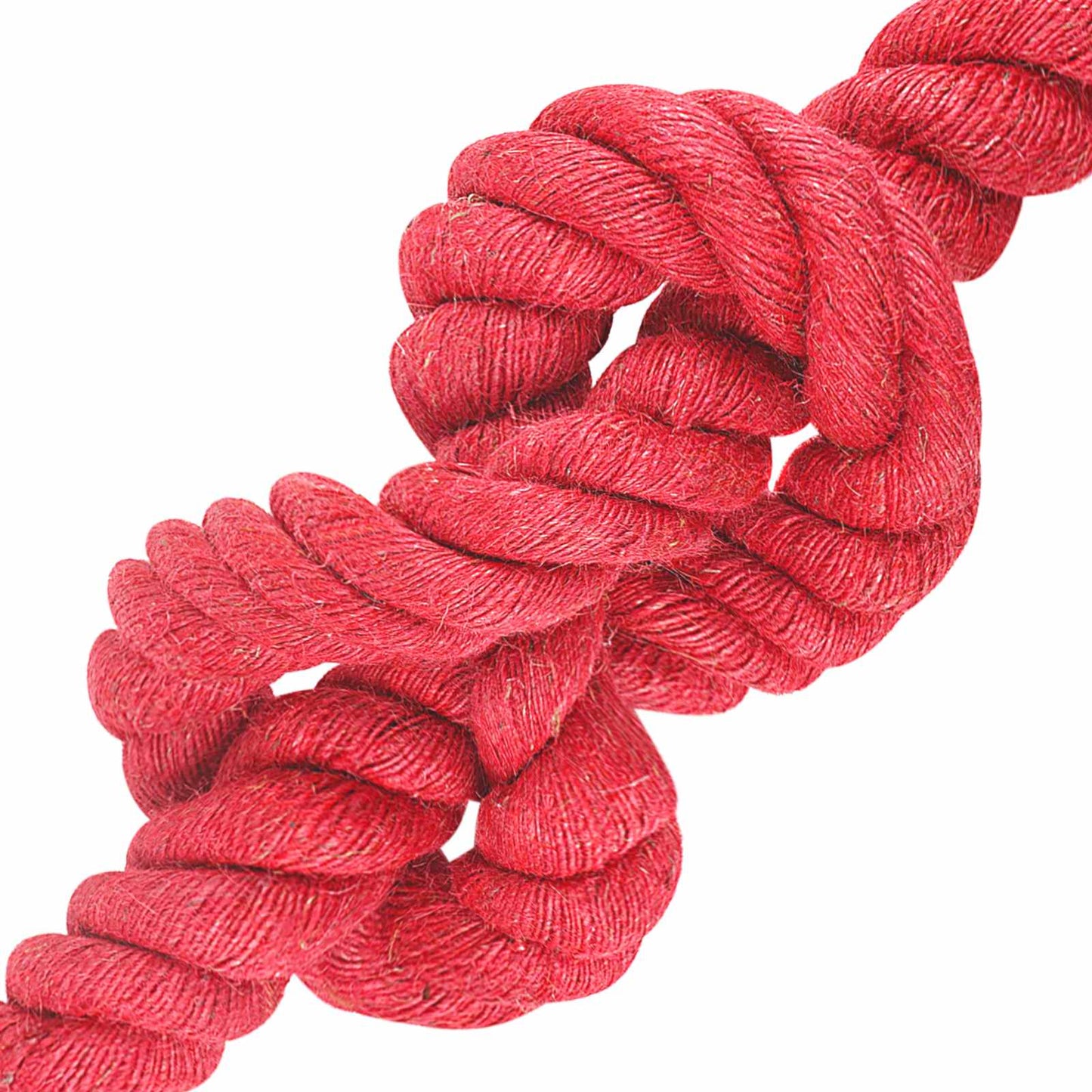 vidaXL Jute Rope 50 mm Red 100% Tossa jute 4