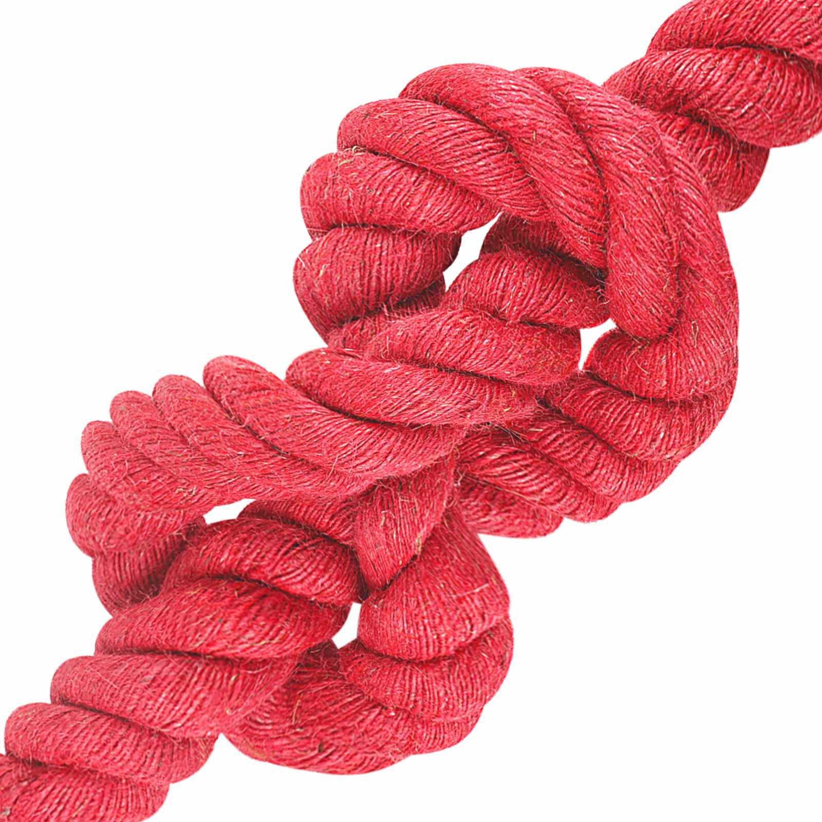 vidaXL Jute Rope 50 mm Red 100% Tossa jute 4