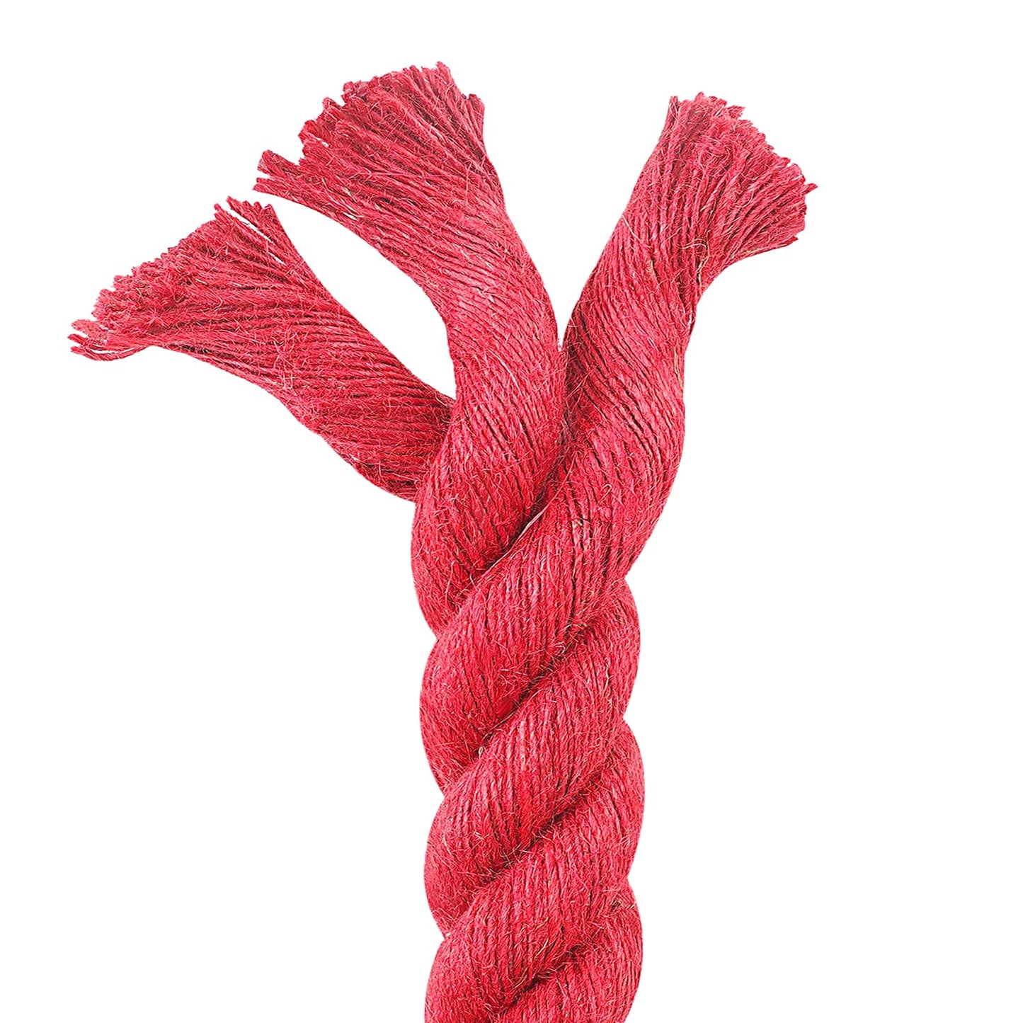 vidaXL Jute Rope 50 mm Red 100% Tossa jute 5